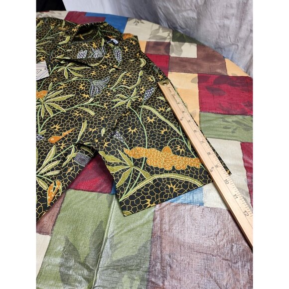 Murano Men's Shirt Size L Marrakech Collections Slim Fit Short Sleeve New -26 - Picture 5 of 10